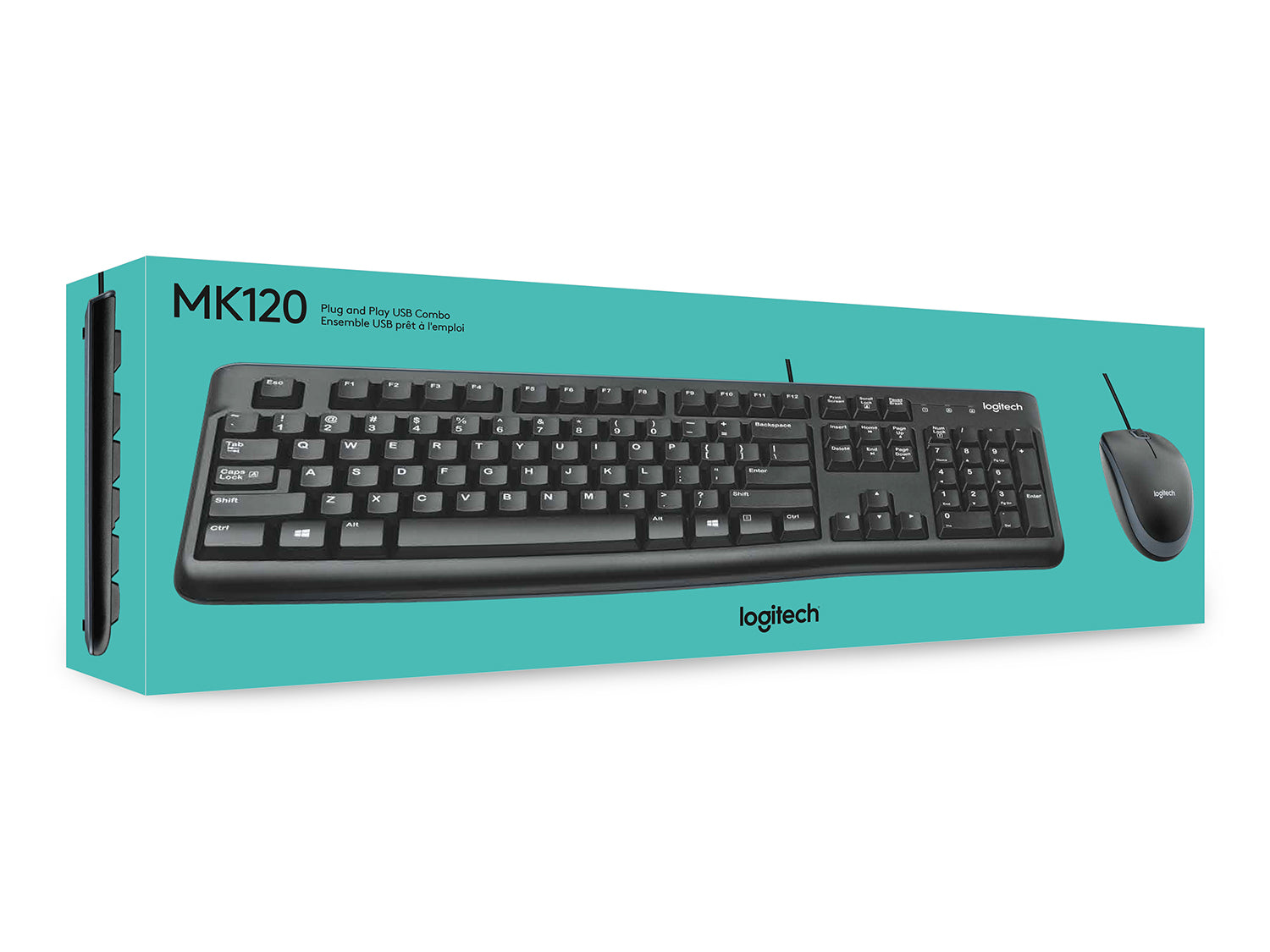 Logitech Corded Desktop MK120, Bulgarian layout