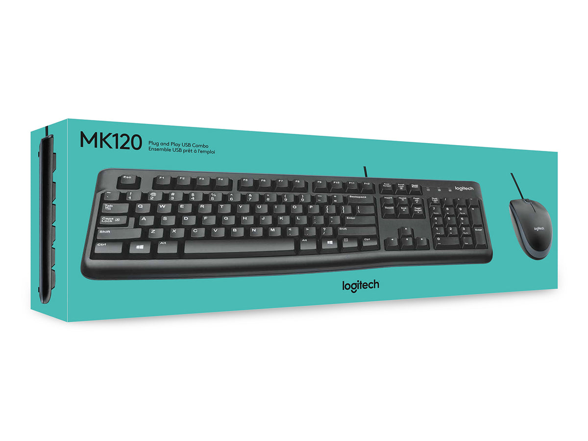 Logitech Corded Desktop MK120, Bulgarian layout