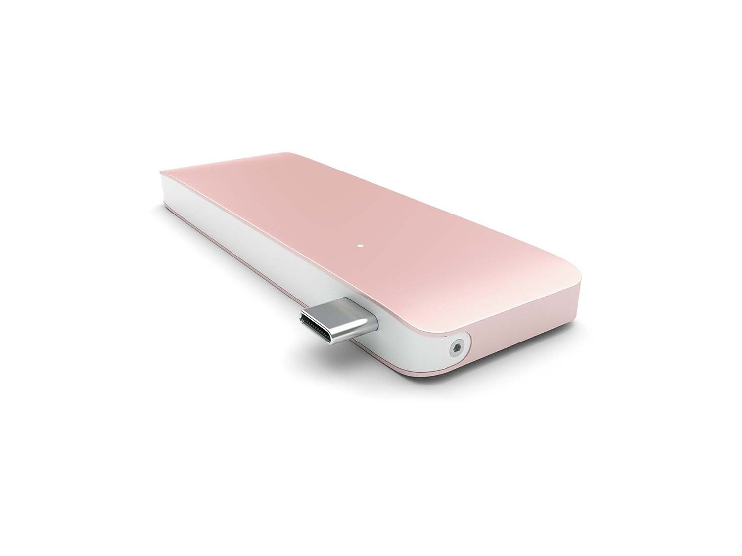 Satechi USB-C Pass Through USB Hub, Rose Gold