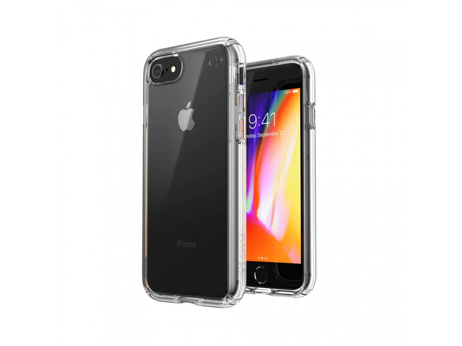Speck Presidio Perfect Clear iPhone SE (2022/2020) , 8, 7, iPhone 6/6S- Clear
