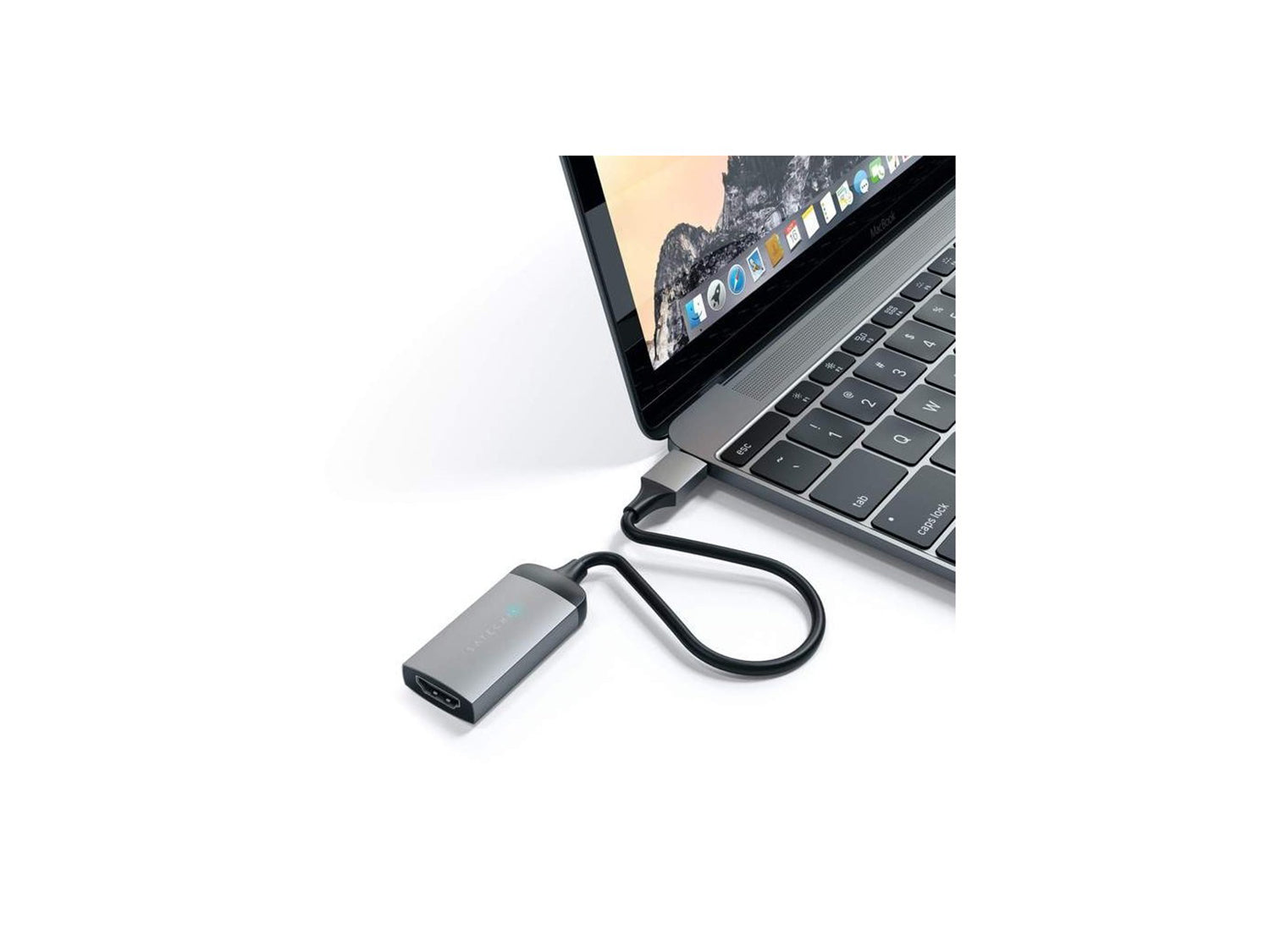 Satechi TYPE-C to 4K HDMI ADAPTER - Space Gray