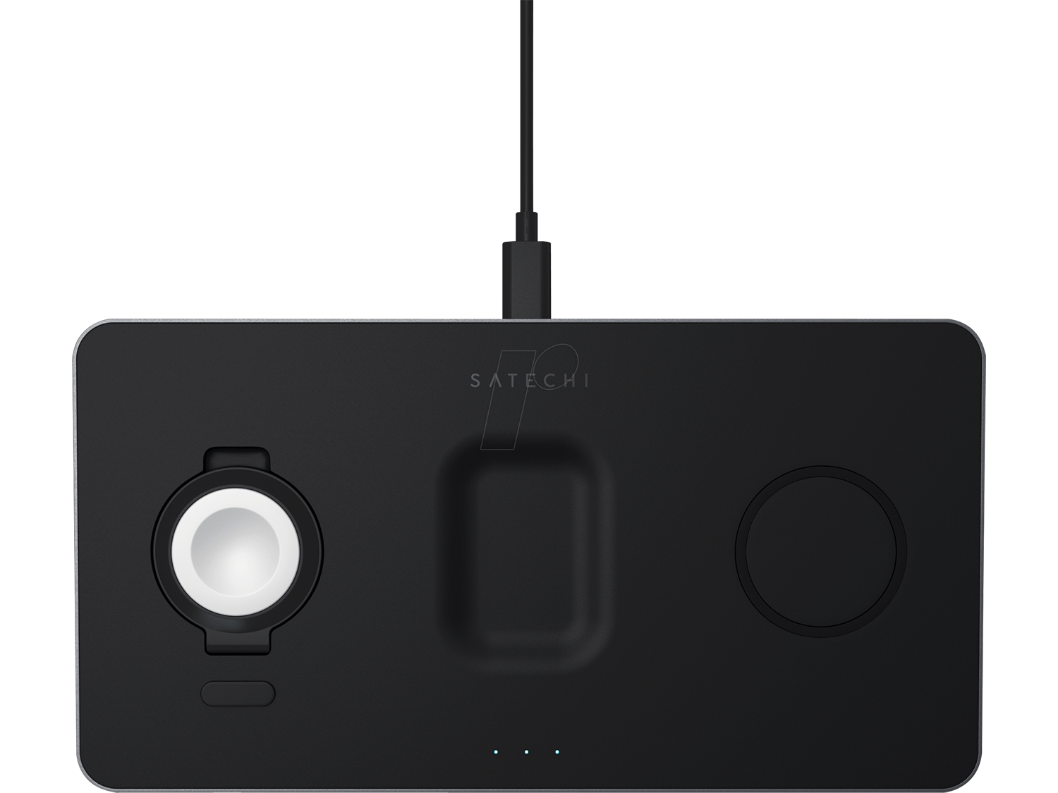Satechi Trio Wireless Charging Pad - Black