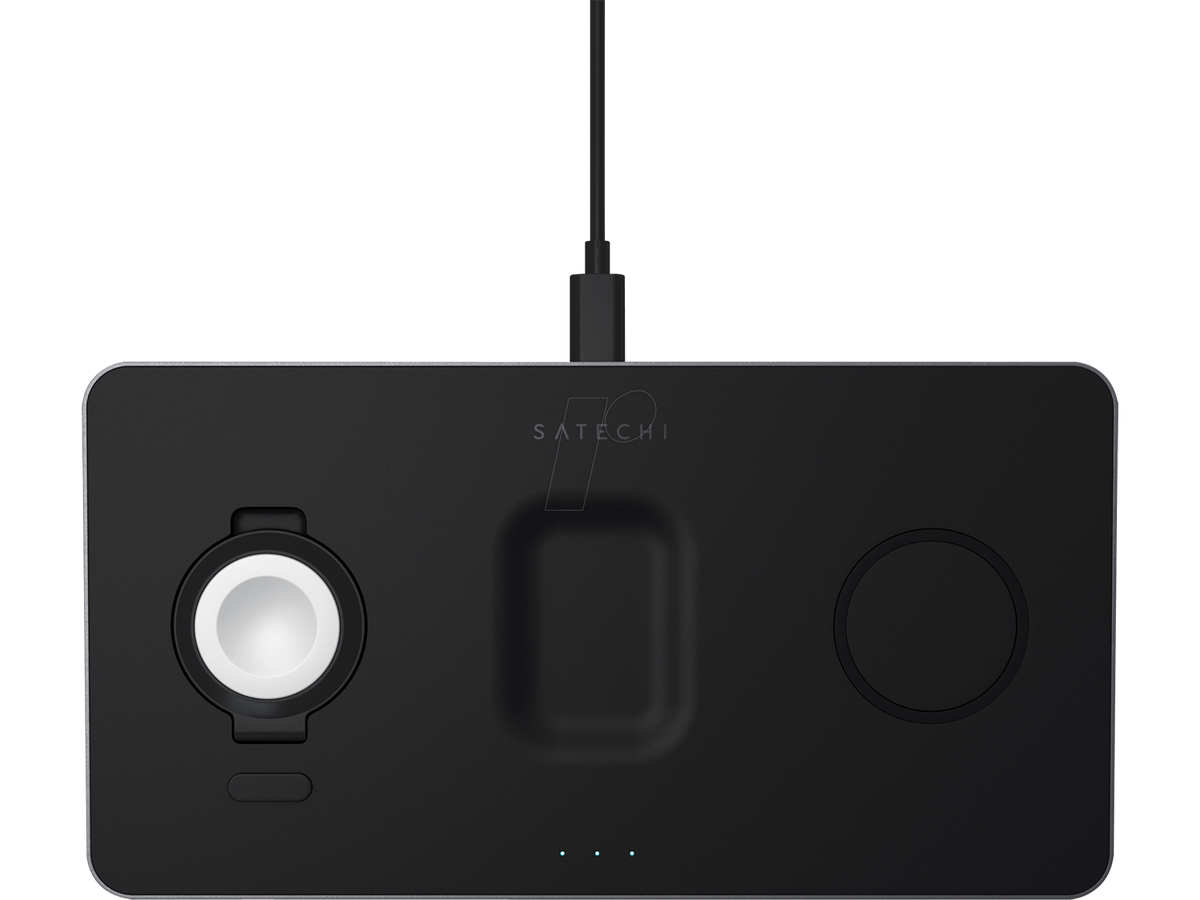 Satechi Trio Wireless Charging Pad - Black
