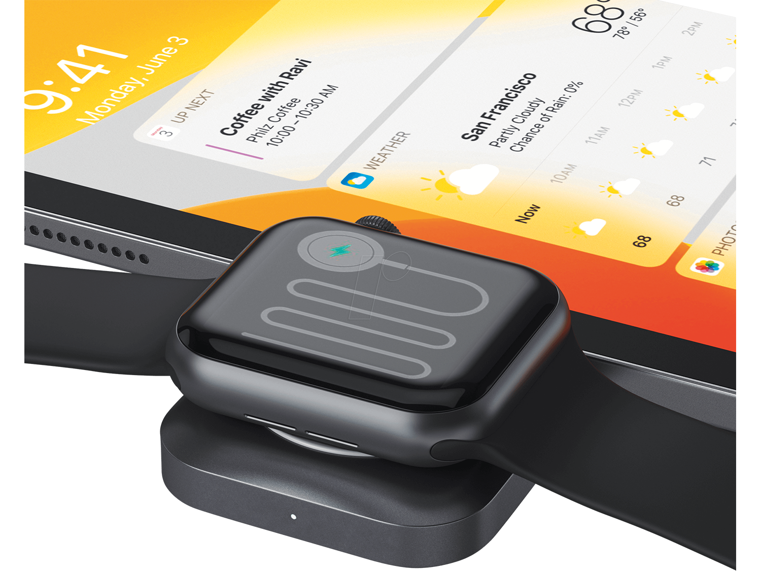 Satechi USB-C Magnetic Charging Dock for Apple Watch
