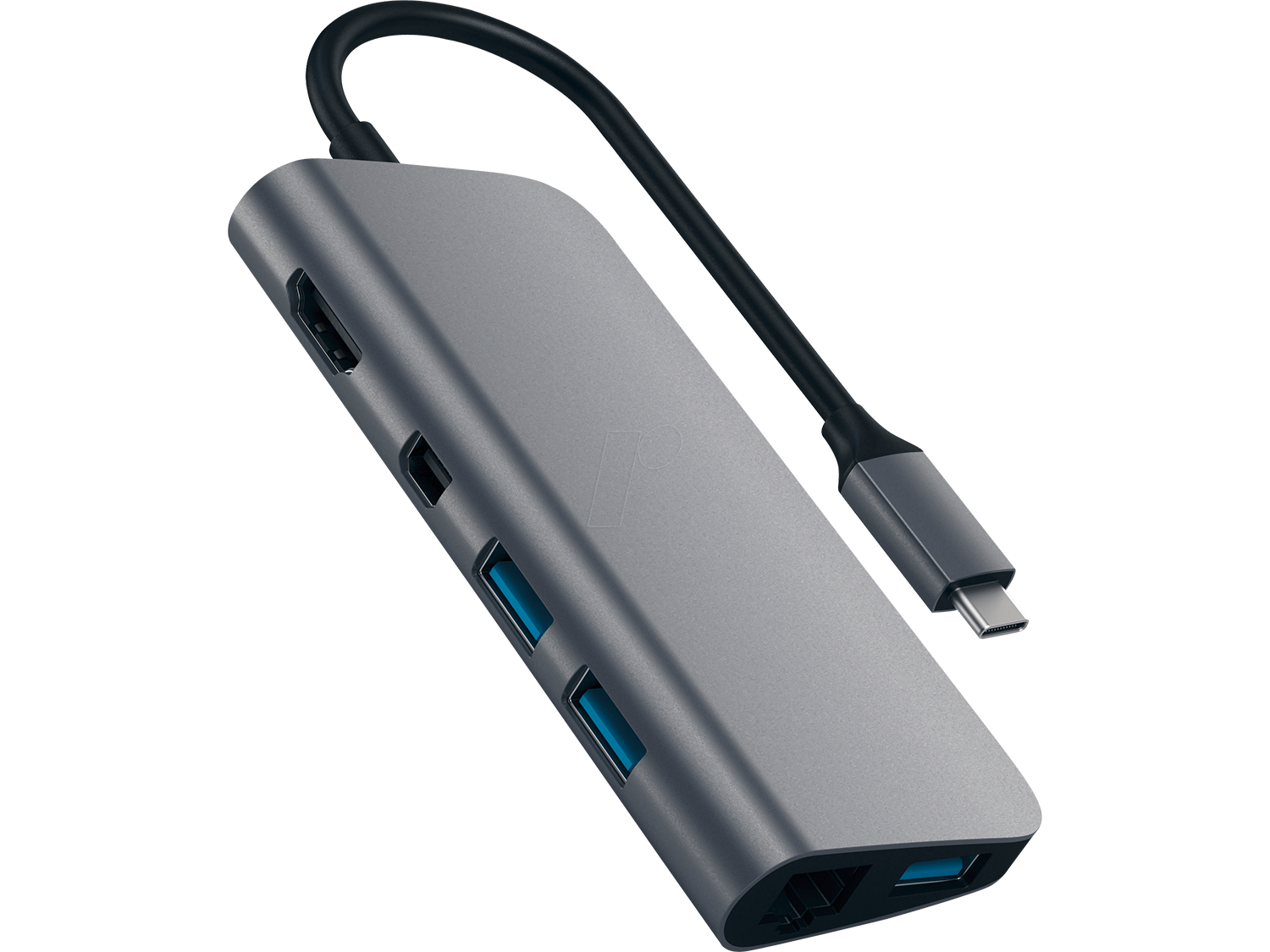 Satechi Aluminium TYPE-C Multimedia Adapter - Space Gray
