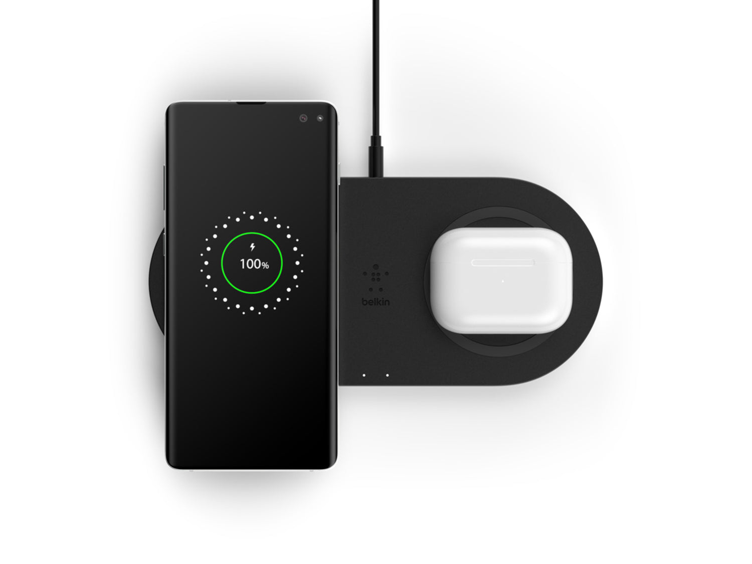 Belkin BOOST_CHARGEª Dual Wireless Charging Pads - Black