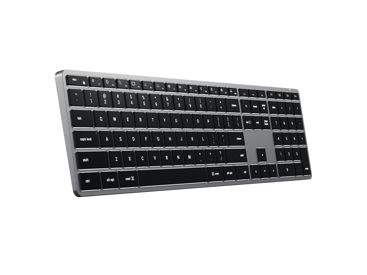 Satechi Slim X3 Bluetooth BACKLIT Wireless Keyboard - US - Space Grey