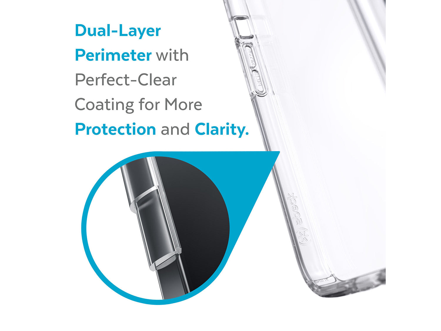 Speck iPhone 13 Pro Presidio Perfect Clear Clear/Clear