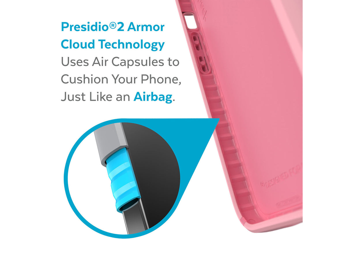 Speck iPhone 13 Pro Presidio2 Pro Rosy Pink/Vintage Rose/White