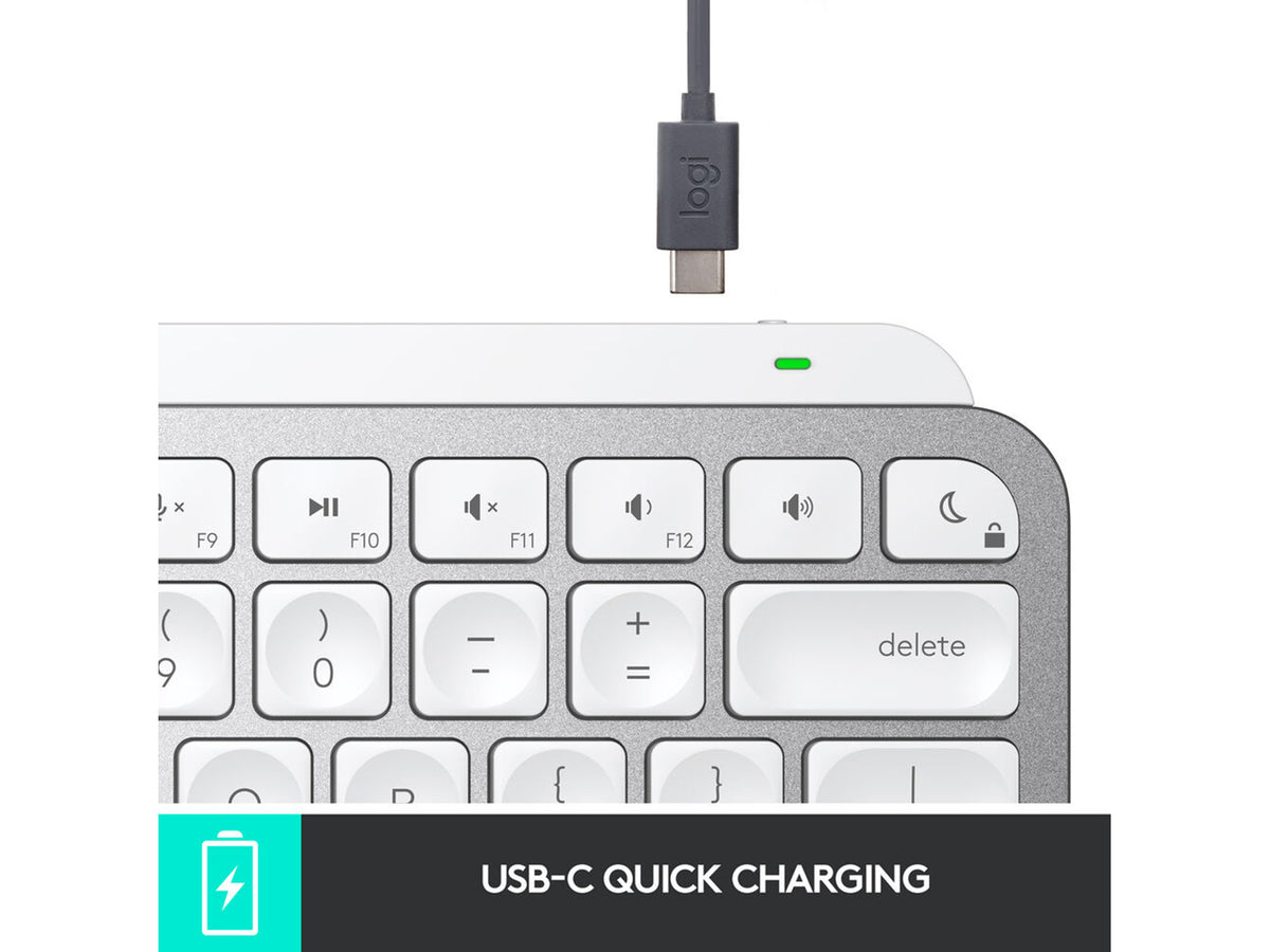 Logitech MX Keys Mini for Mac, US, PALE GREY