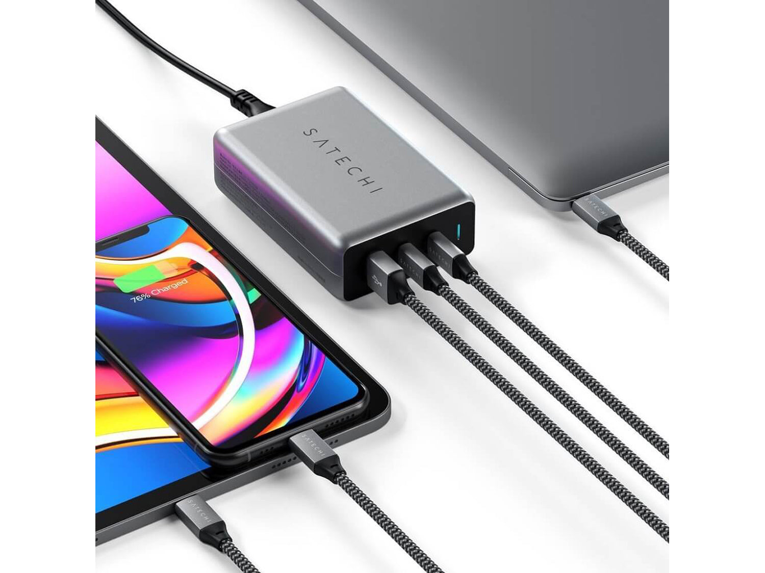 Satechi 100W USB-C PD Compact GaN Charger