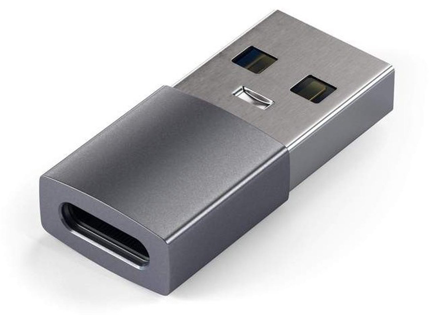 Satechi Aluminum Type-A to Type-C Adapter - Space Grey