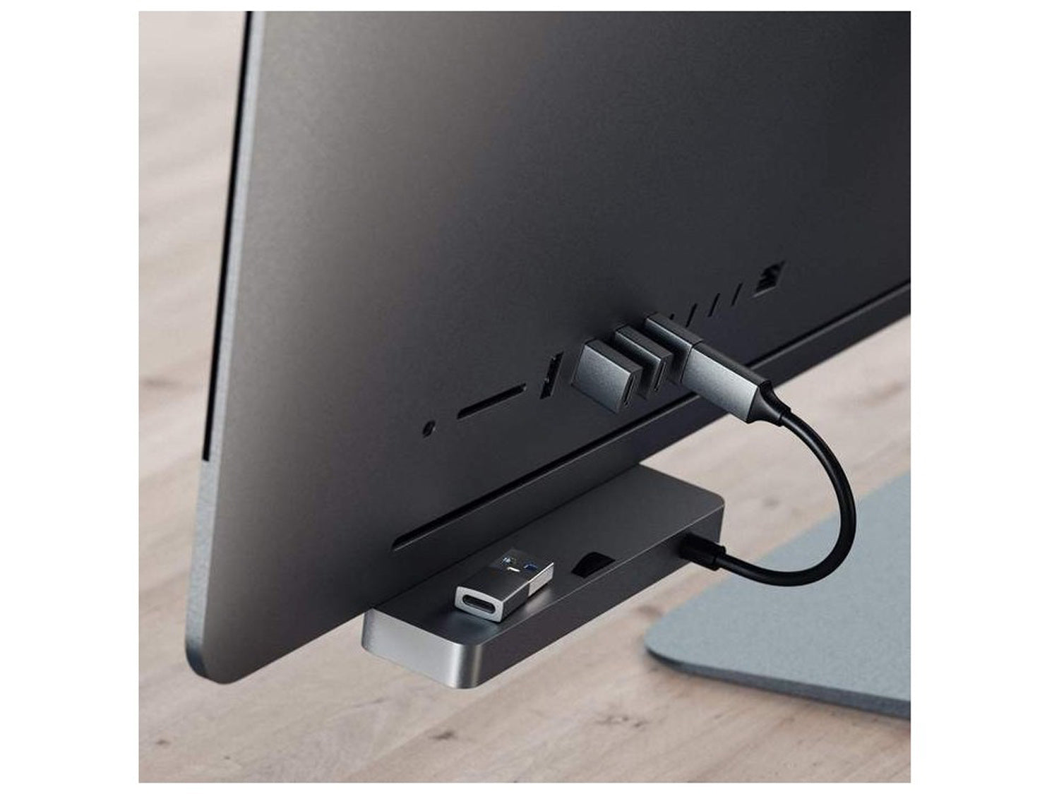 Satechi Aluminum Type-A to Type-C Adapter - Space Grey
