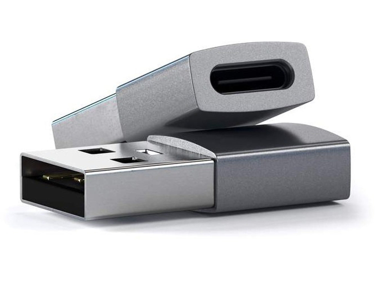 Satechi Aluminum Type-A to Type-C Adapter - Space Grey
