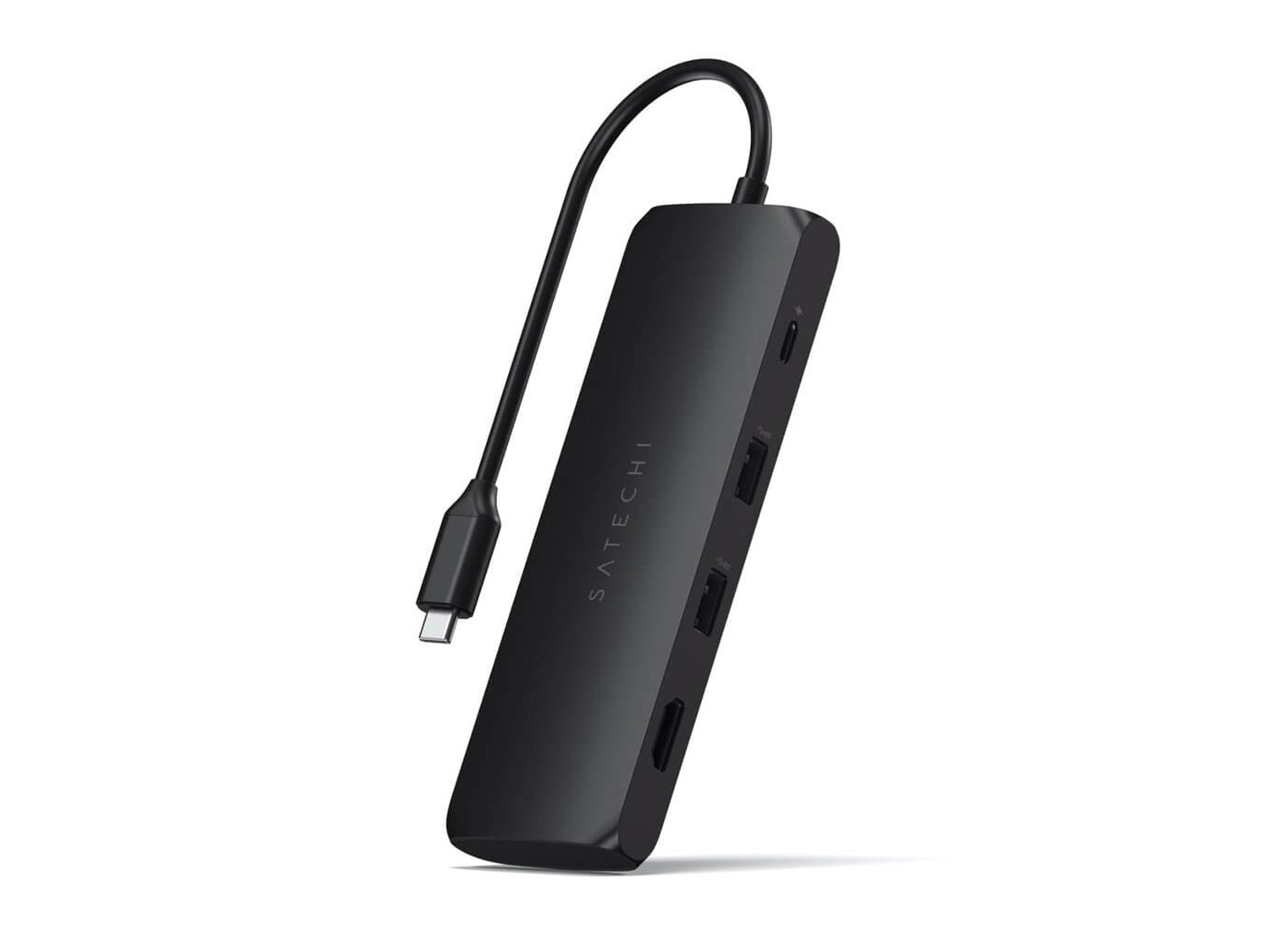 Satechi Aluminium USB-C Hybrid Multiport adapter, Black