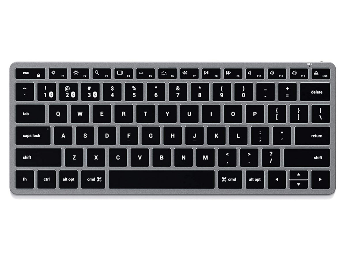 Satechi Slim X1 Bluetooth BACKLIT Wireless Keyboard - US - Space Grey