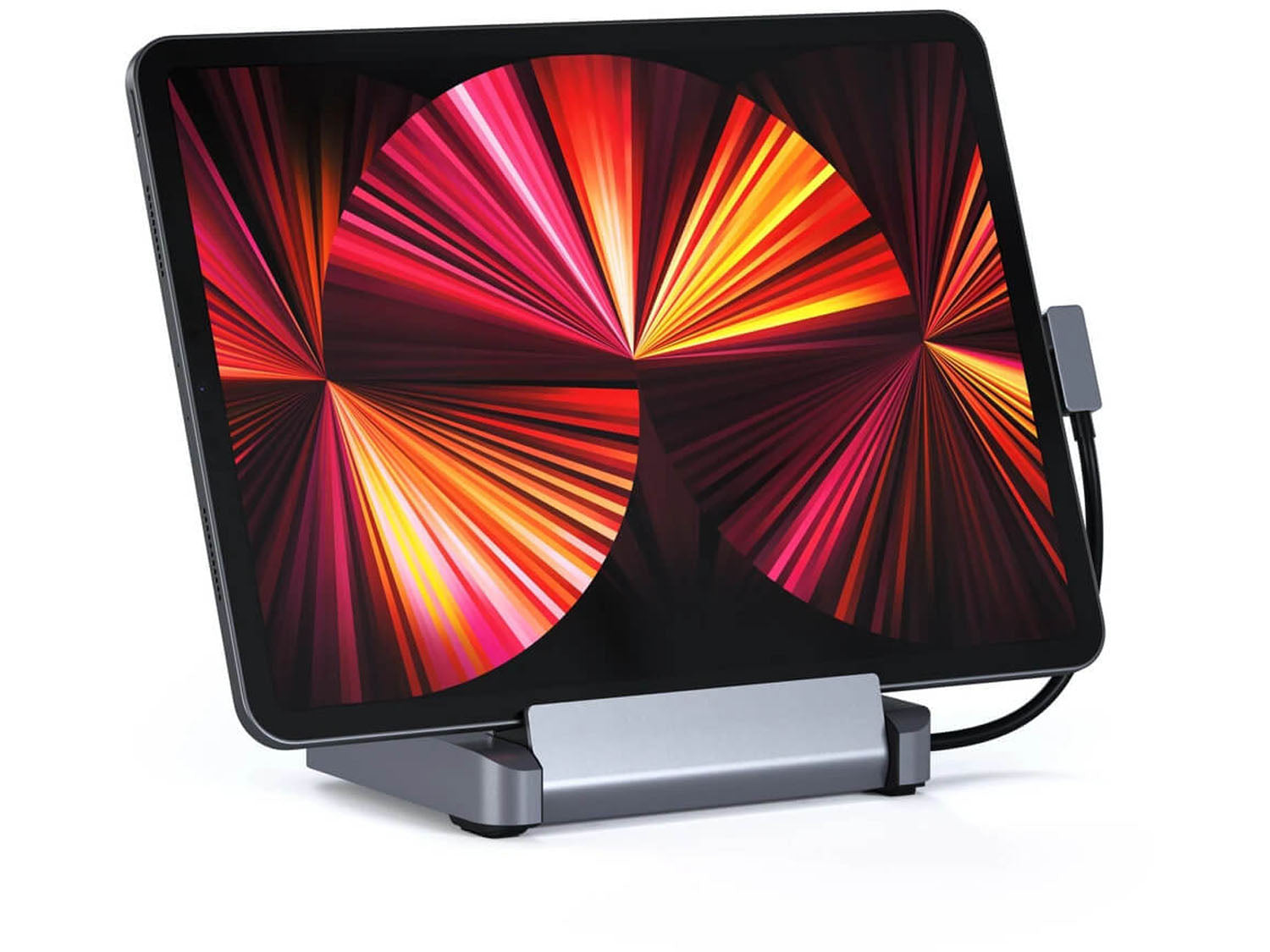 Satechi Aluminium Stand & Hub for iPad Pro, Space Grey