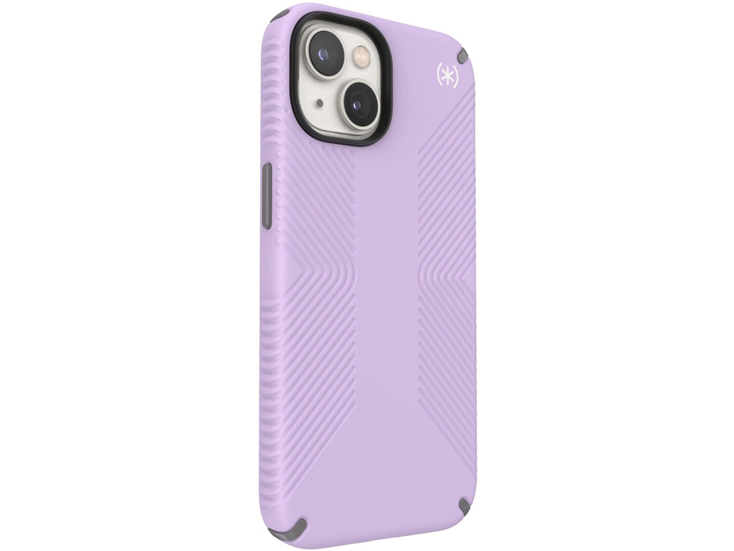 Speck iPhone 14, iPhone 16e Presidio2 Grip, SpringPurpleCloudy/GreyWhite