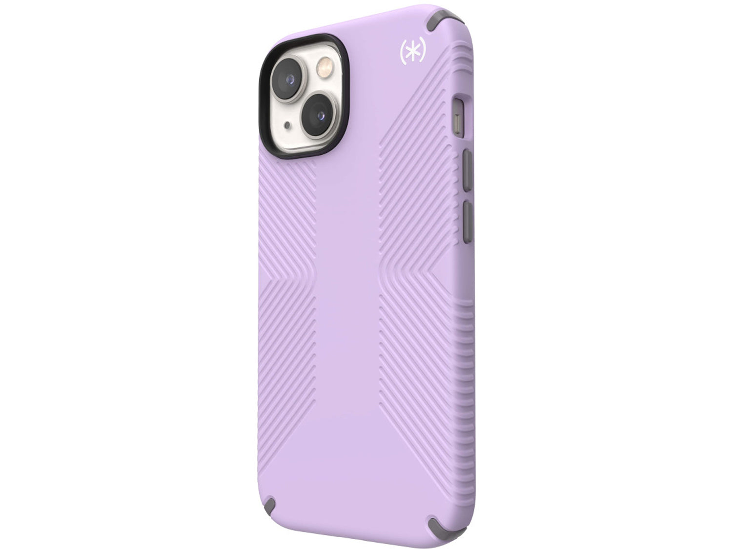 Speck iPhone 14, iPhone 16e Presidio2 Grip, SpringPurpleCloudy/GreyWhite