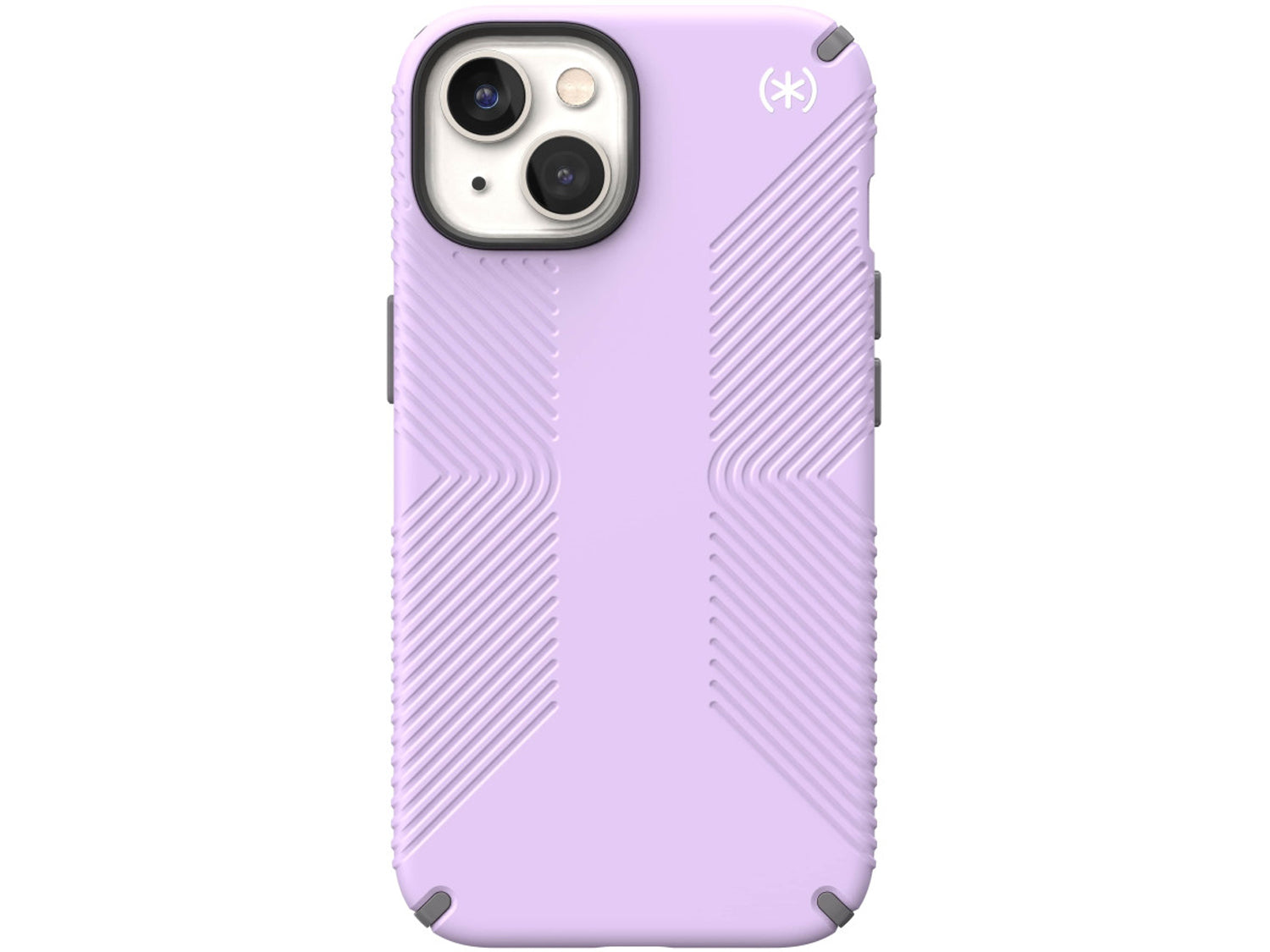 Speck iPhone 14, iPhone 16e Presidio2 Grip, SpringPurpleCloudy/GreyWhite