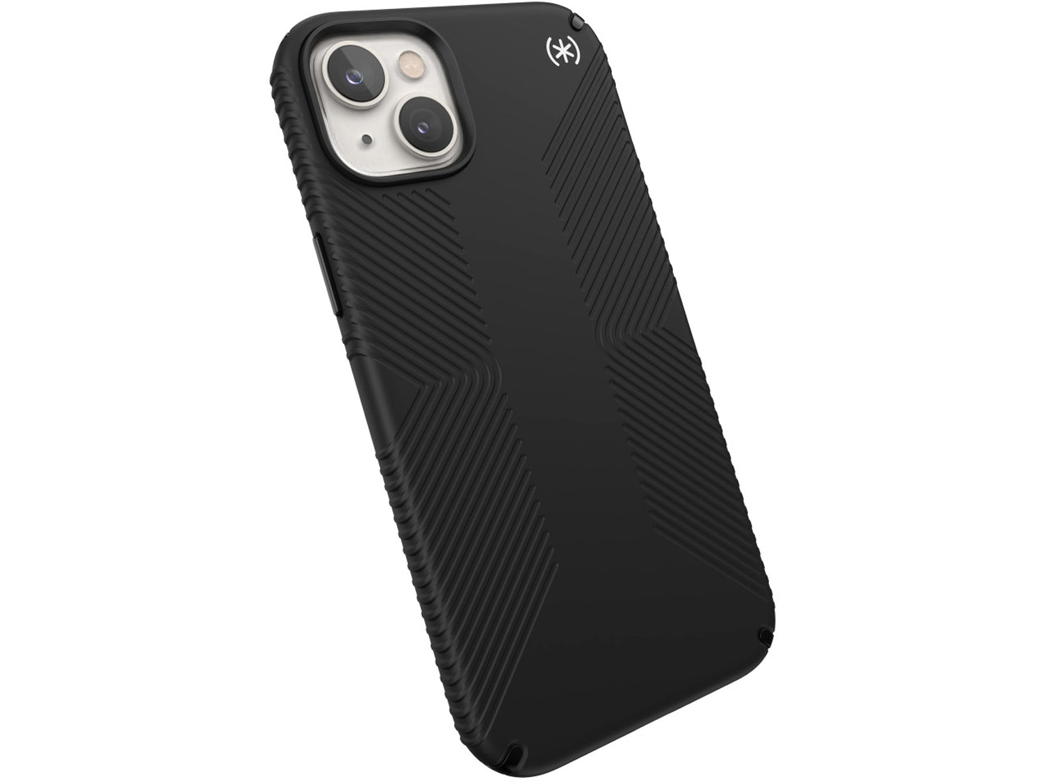 Speck iPhone 14 Plus Presidio2 Grip, Black/White