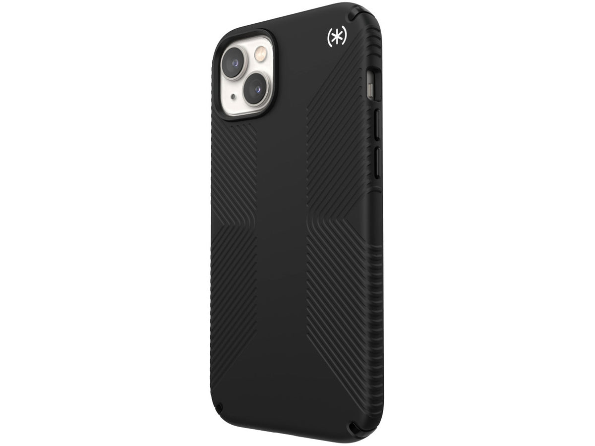Speck Presidio2Grip с MagSafe за iPhone 14 Plus, Black/White