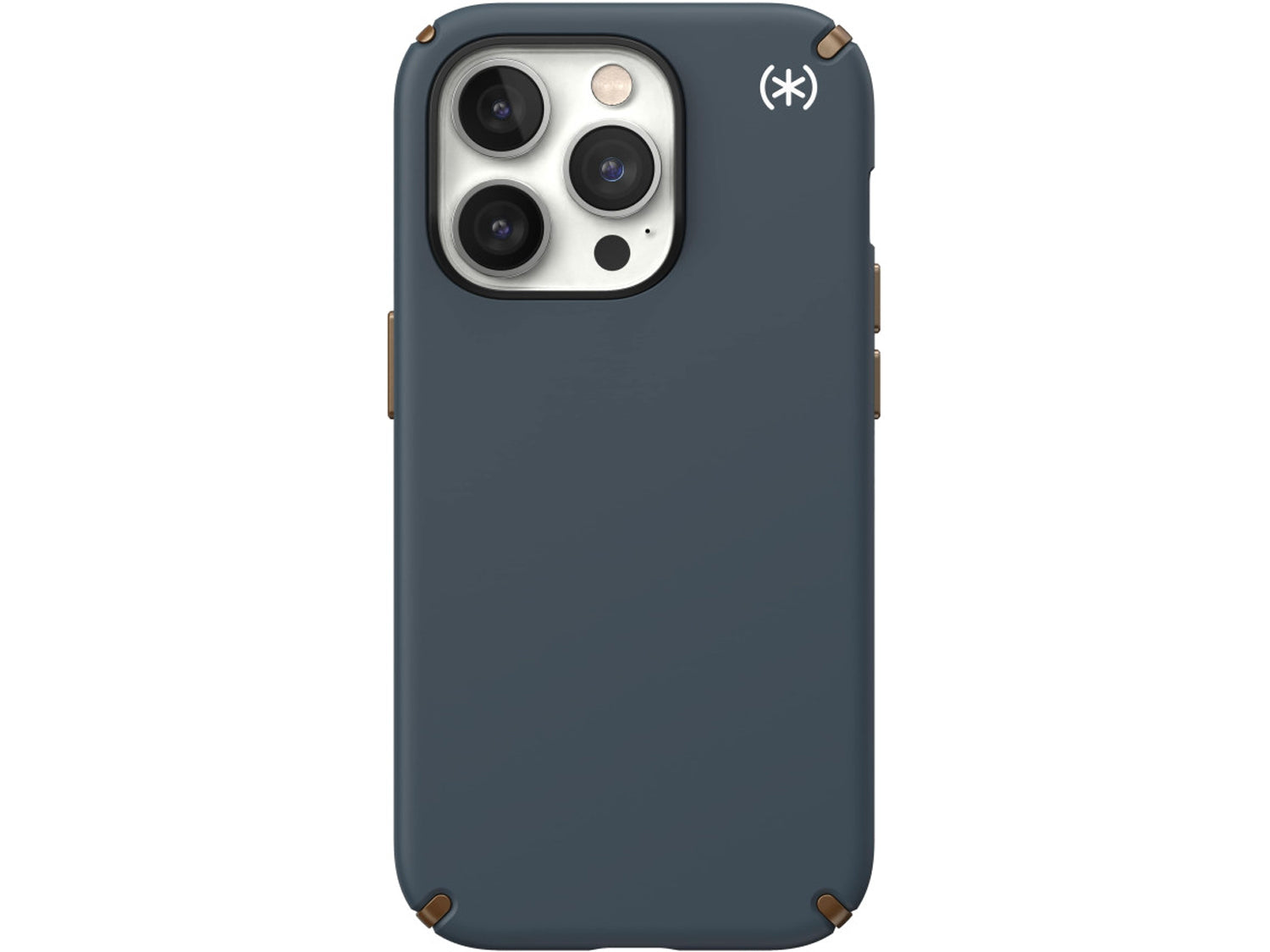 Speck iPhone 14 Pro Presidio 2 Pro, Charcoal/CoolBronzeWhite