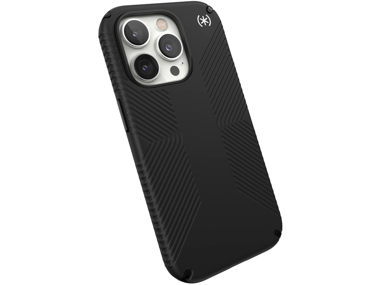 Speck iPhone 14 Pro Presidio 2 Grip, Black/White