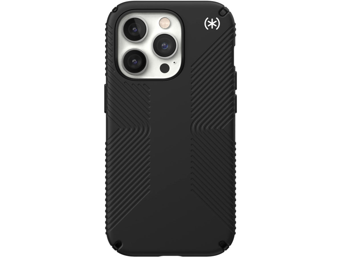 Speck iPhone 14 Pro Presidio 2 Grip, Black/White