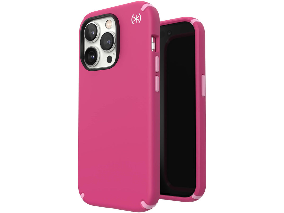 Speck iPhone 14 Pro Presidio 2 Pro MagSafe, DigitalPink/BlossomPinkWhite