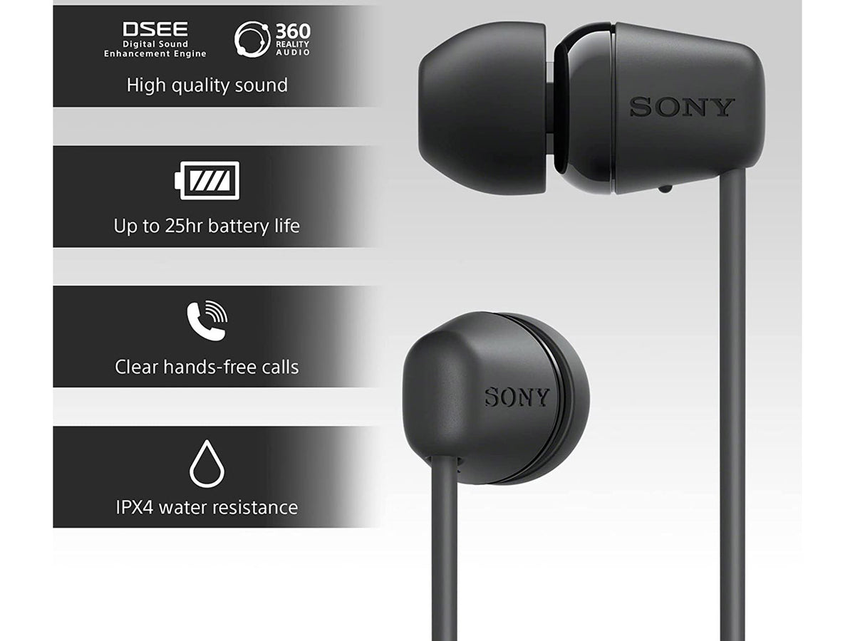 Sony WI-C100, Black
