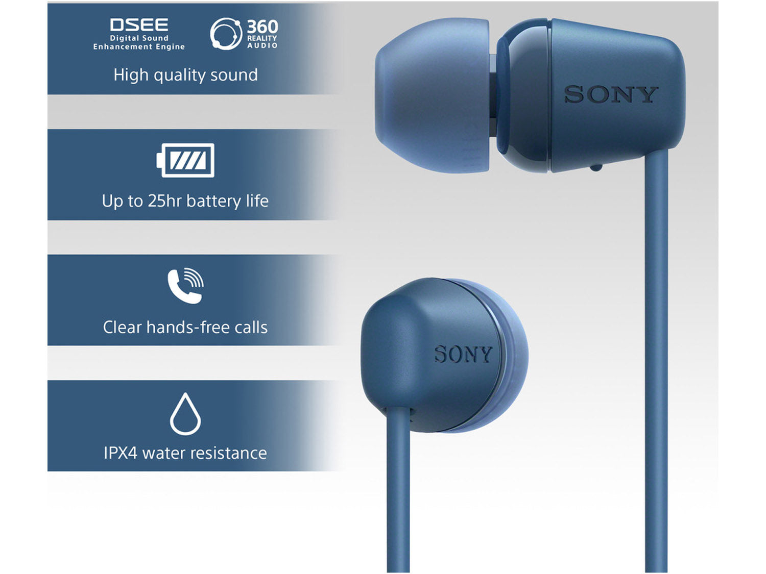 Sony WI-C100, Blue