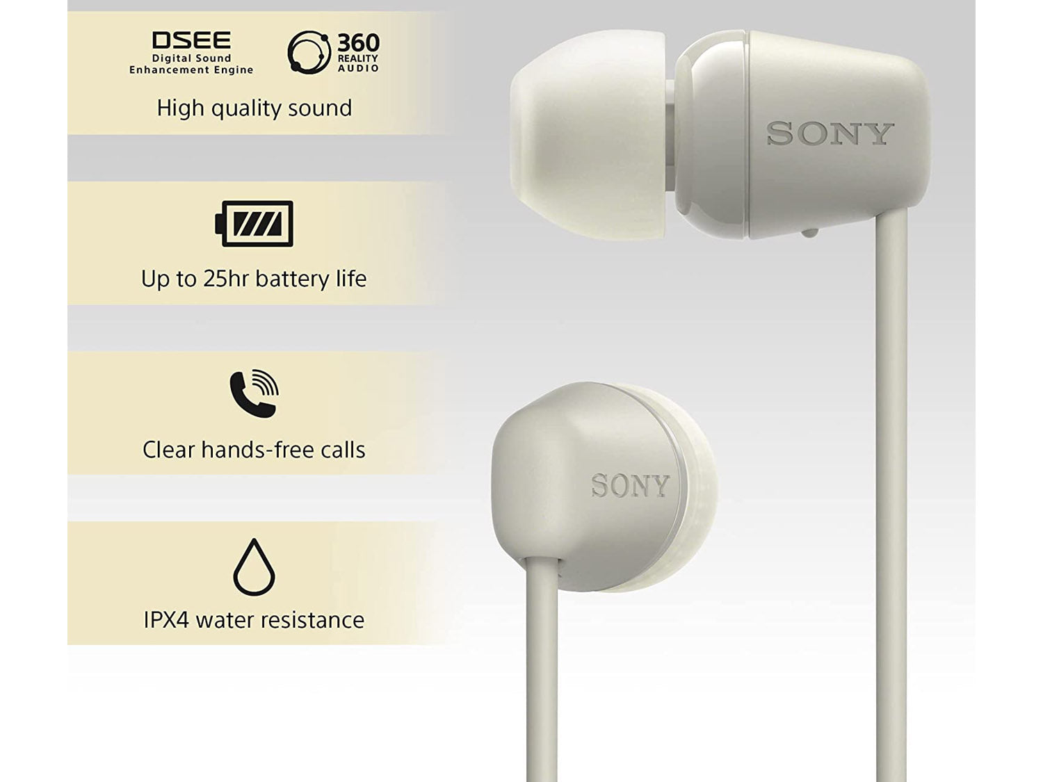 Sony WI-C100, Taupe