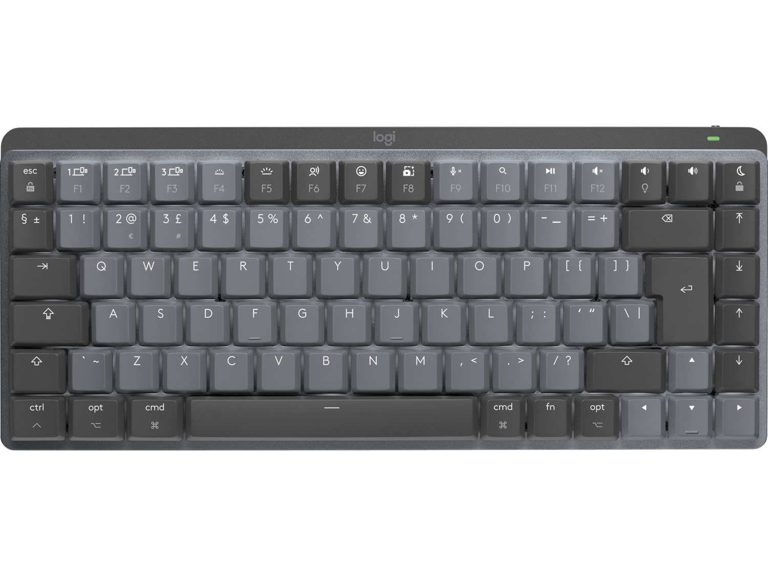 Logitech MX Mechanical Mini for Mac Minimalist, US, GRAPHITE