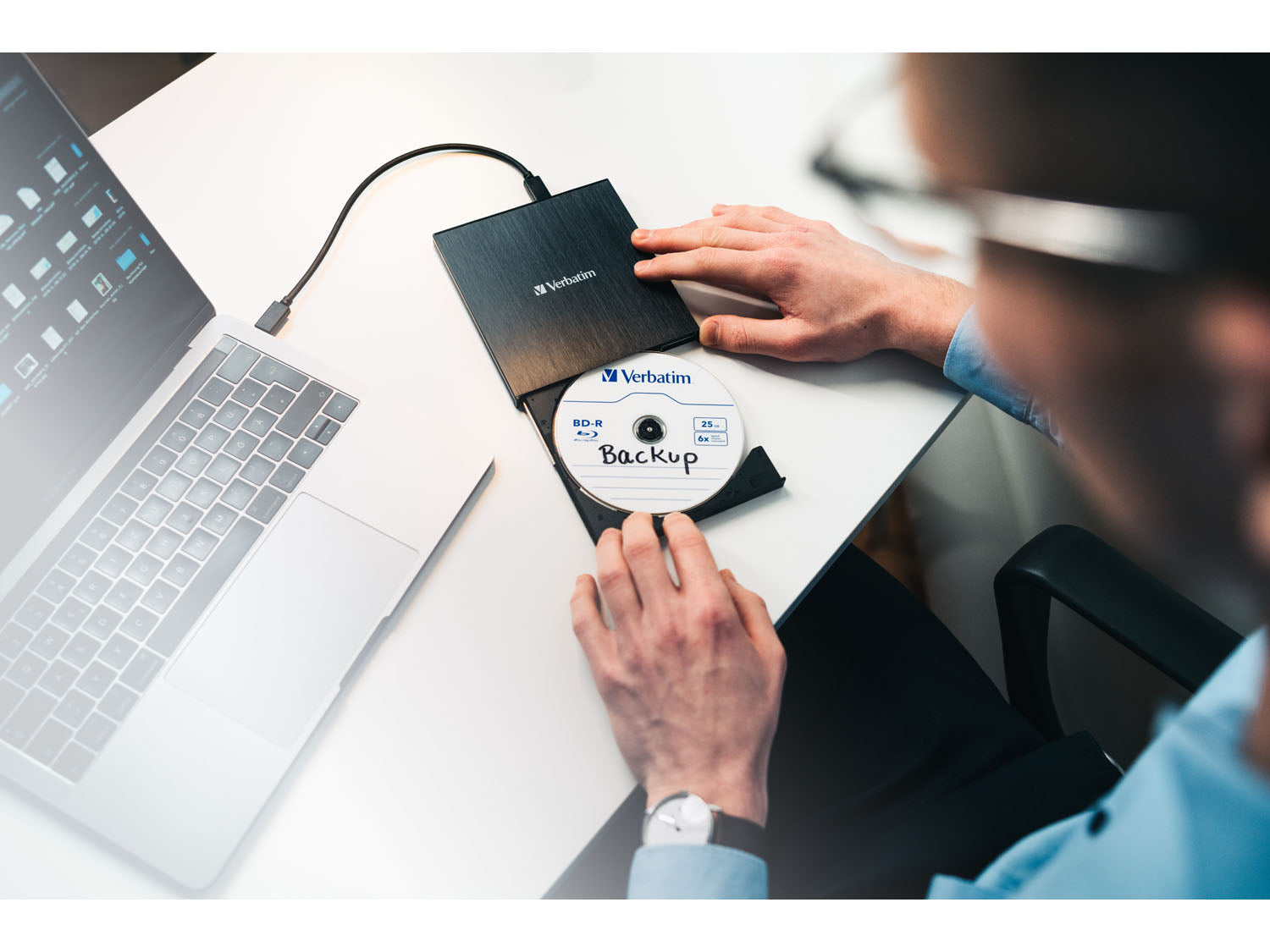 Verbatim Ultra HD 4K Blu-ray Writer USB-C
