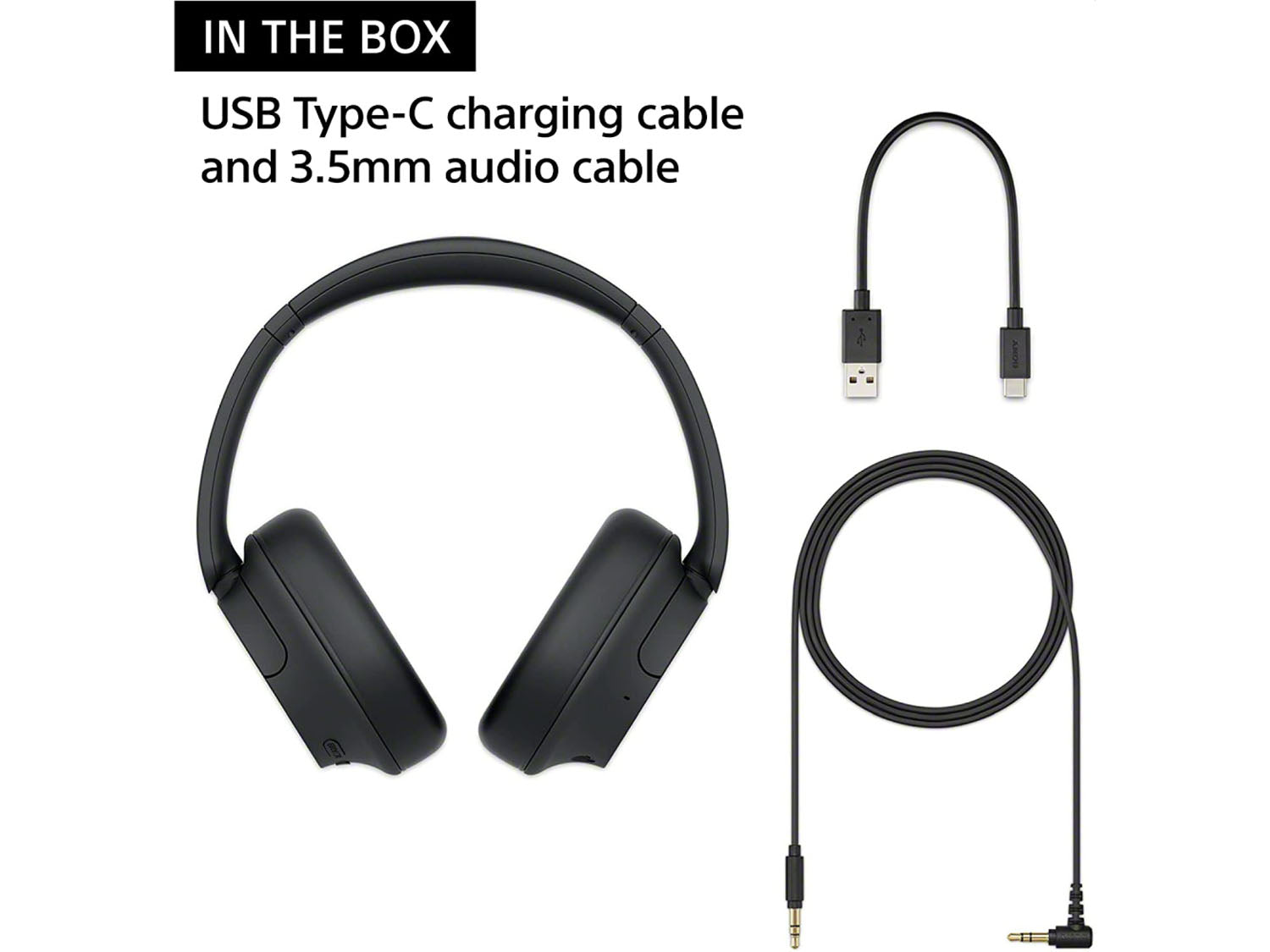 Sony WH-CH720N, Черни
