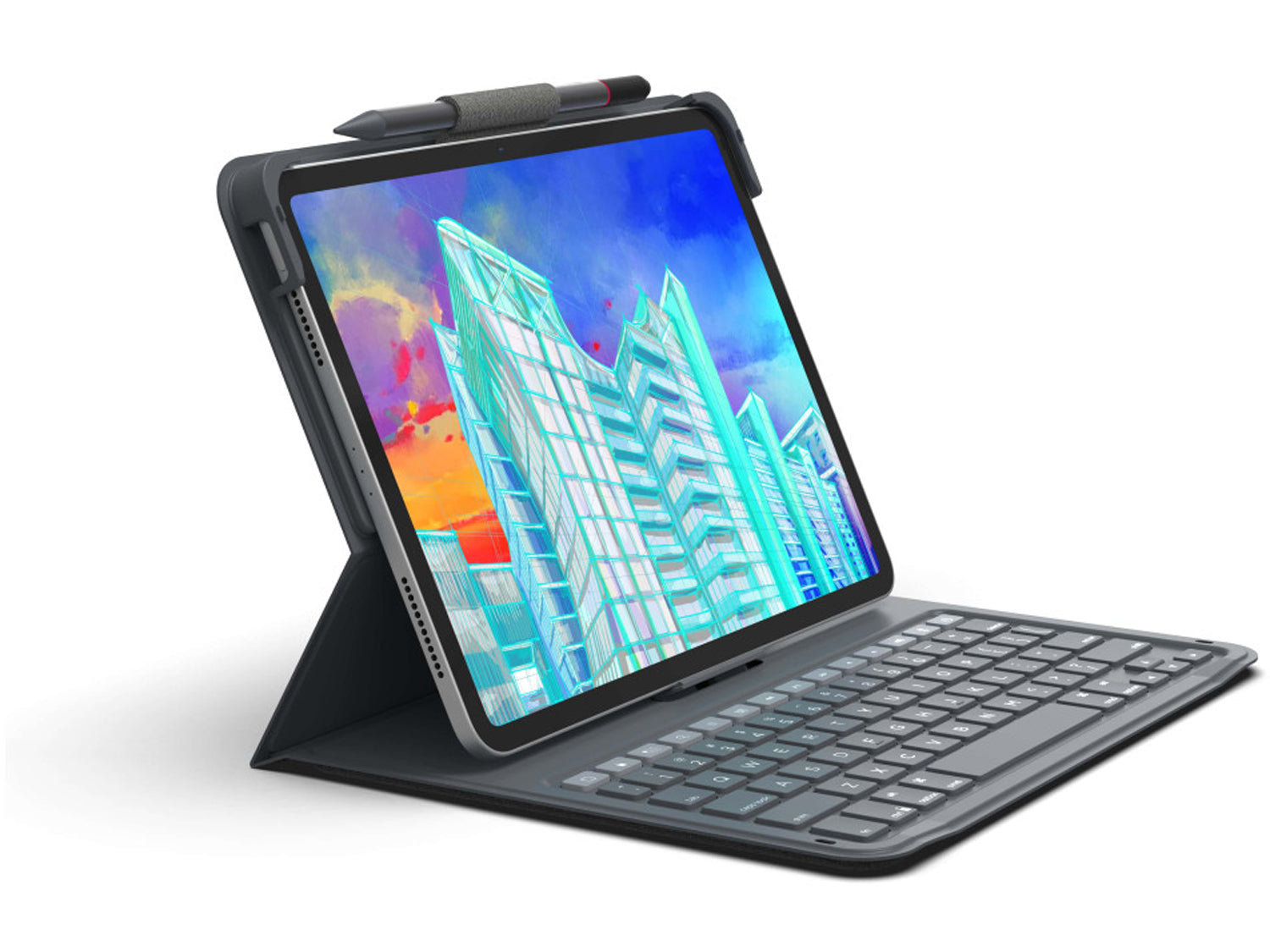 ZAGG Keyboard Messenger Folio 2 Apple iPad 10.9 (10th Gen) Charcoal UK