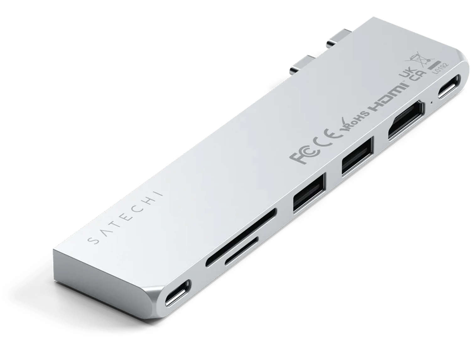 Satechi Pro Hub Slim Silver