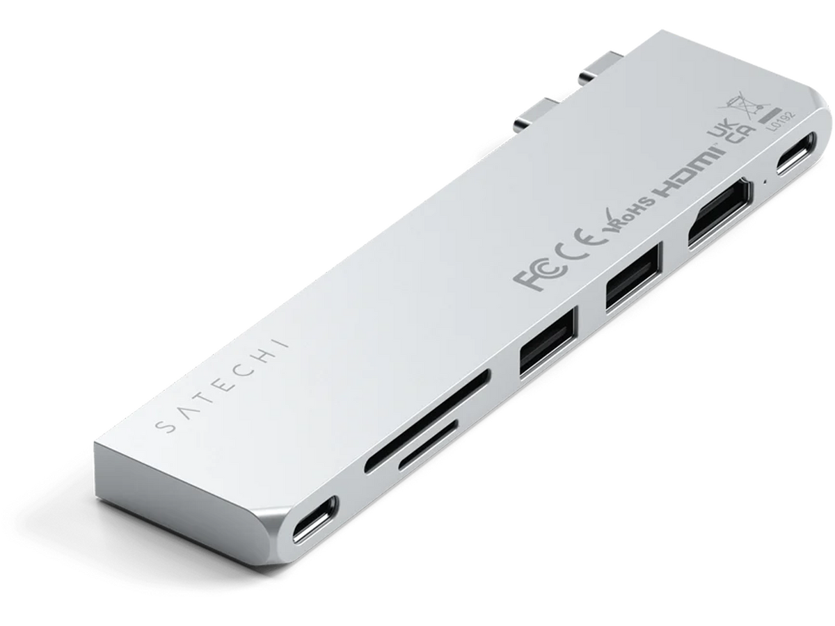 Satechi Pro Hub Slim Silver