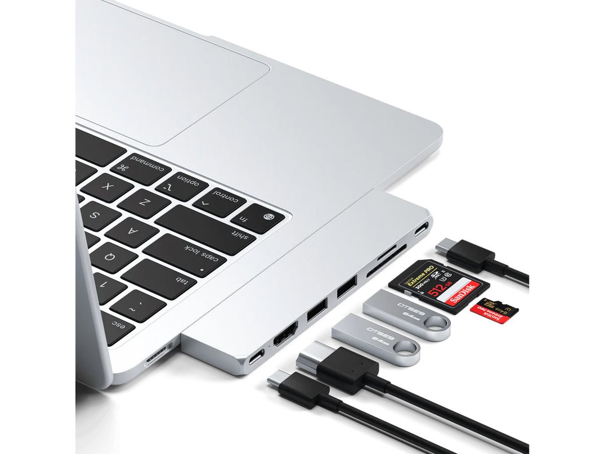 Satechi Pro Hub Slim Silver