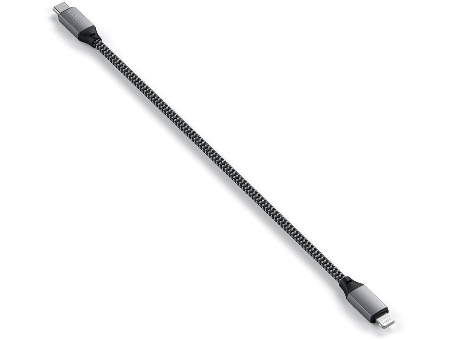 Satechi USB-C to Lightning Short Cable 25cm - Space Grey