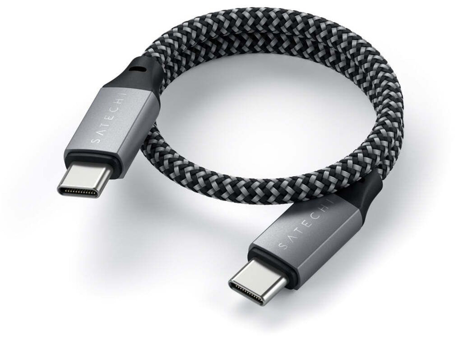 Satechi USB-C to USB-C Short Cable - 25cm - Space Grey