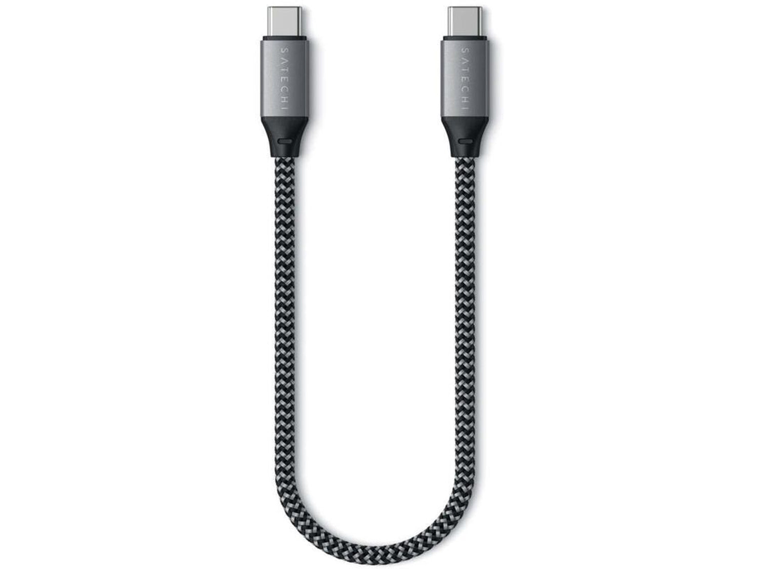 Satechi USB-C to USB-C Short Cable - 25cm - Space Grey