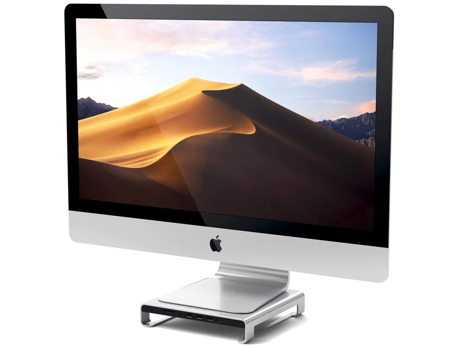 Satechi Type-C алуминиева стойка за монитор хъб за iMac, Silver