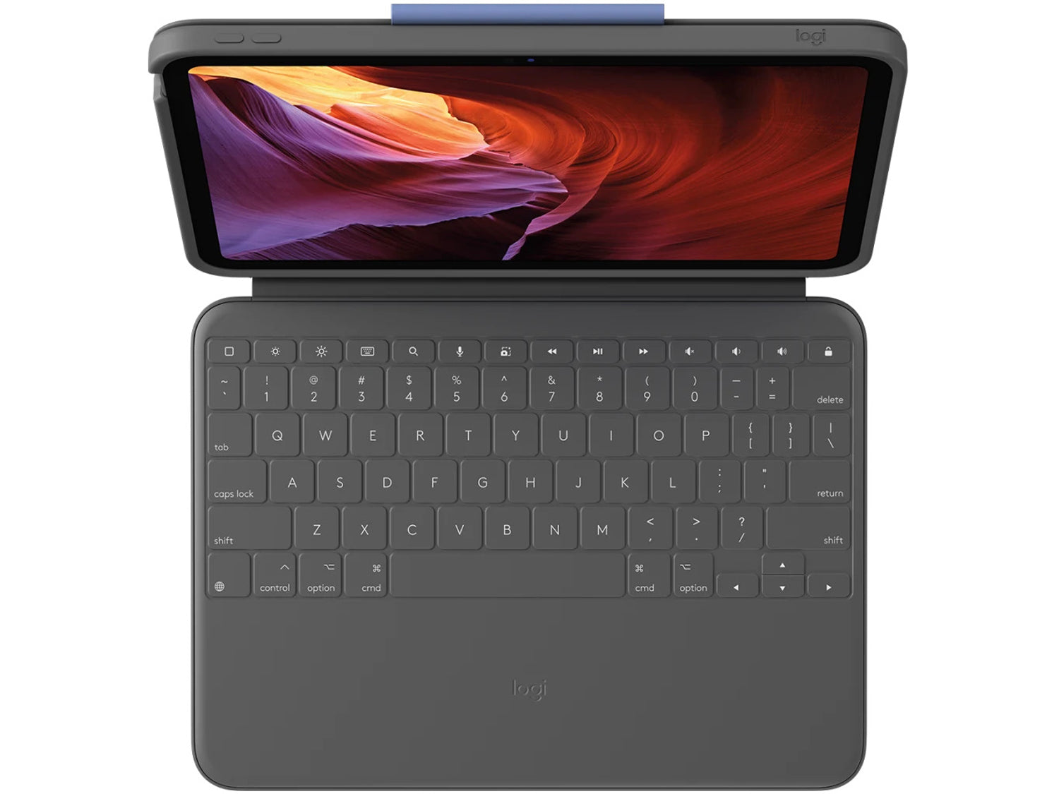 Logitech Rugged Folio за iPad (10-то поколение) - Oxford Grey - US