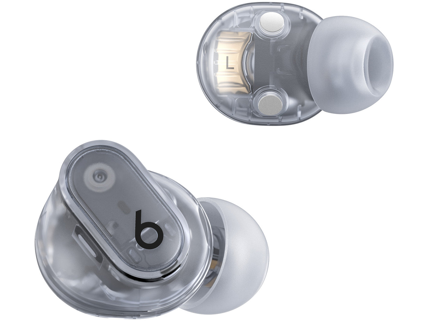 Beats Studio Buds + True Wireless Noise Cancelling Earbuds — Transparent