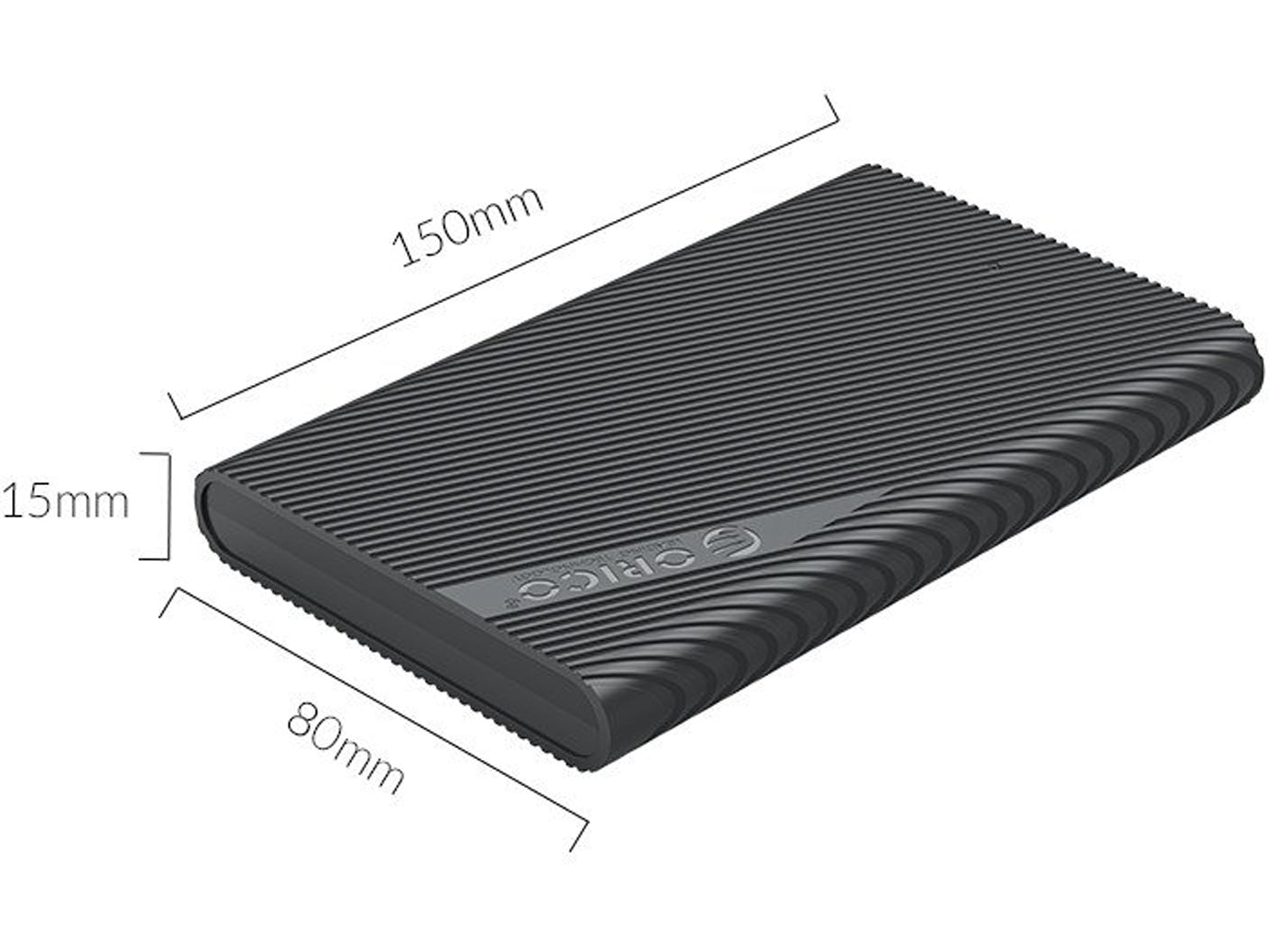 Orico 2521U3 2.5" USB Type C Hard Drive Enclosure