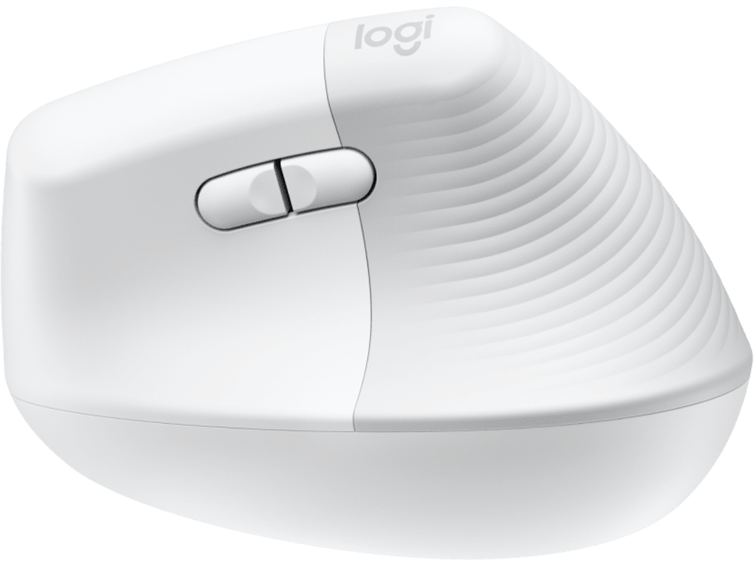 Logitech Lift for Mac Vertical Ergonomic Mouse, OFF-WHITE/PALE GREY