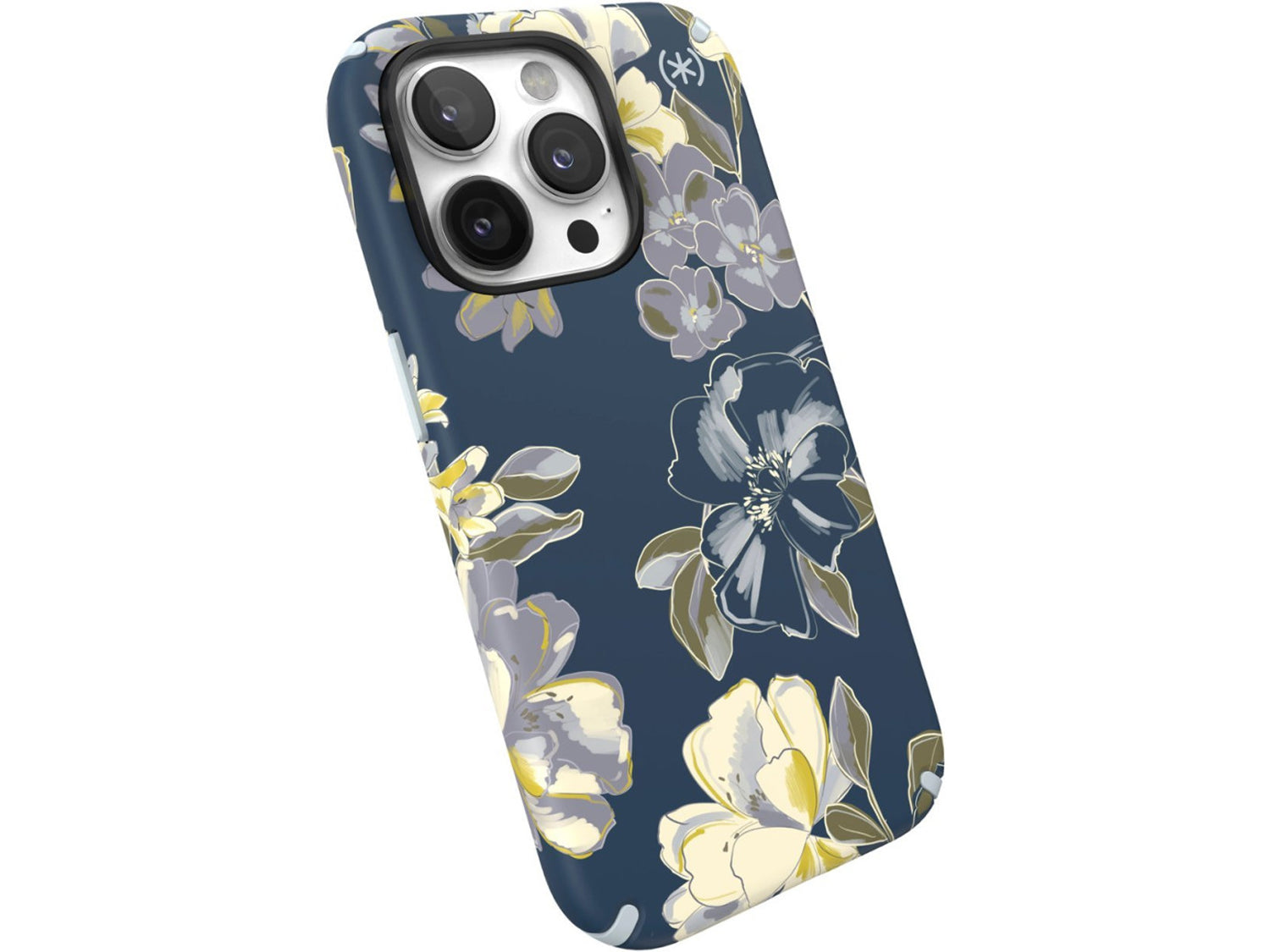 Presidio Edition Magsafe iPhone 14 Pro - Artistic Floral/Tear Blue