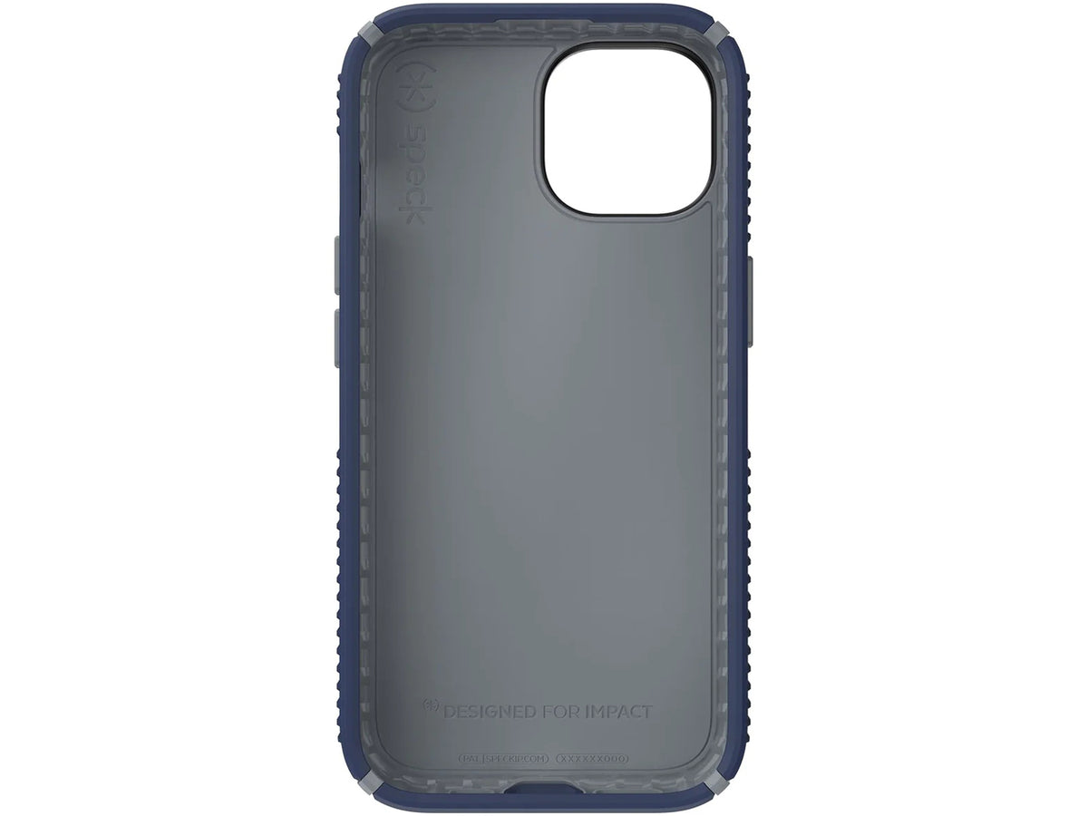 Speck iPhone 15 / iPhone 16e Presidio2 Grip Blue/Dust Grey